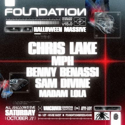 Foundation V18.0 Halloween with Chris Lake