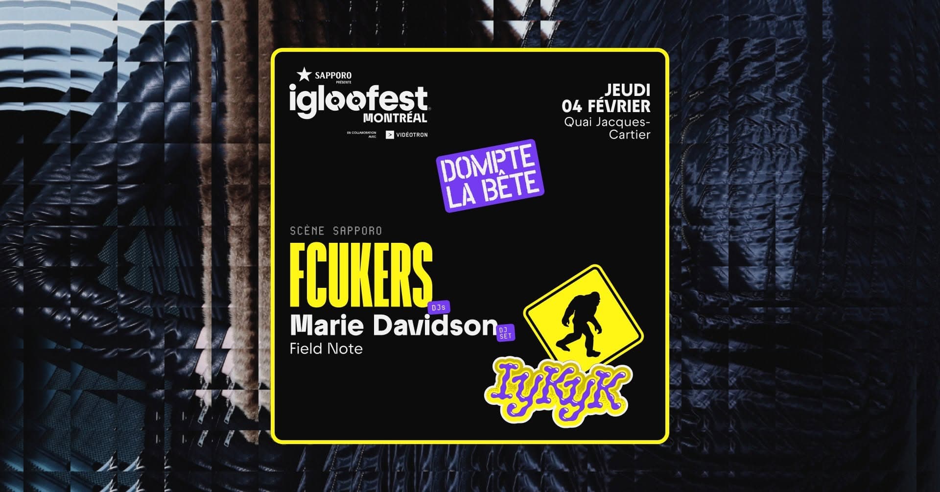Igloofest #10 : Fcukers (DJs)