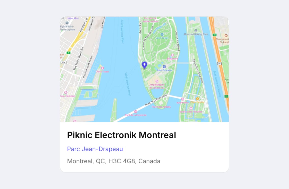 Know the venue before you go