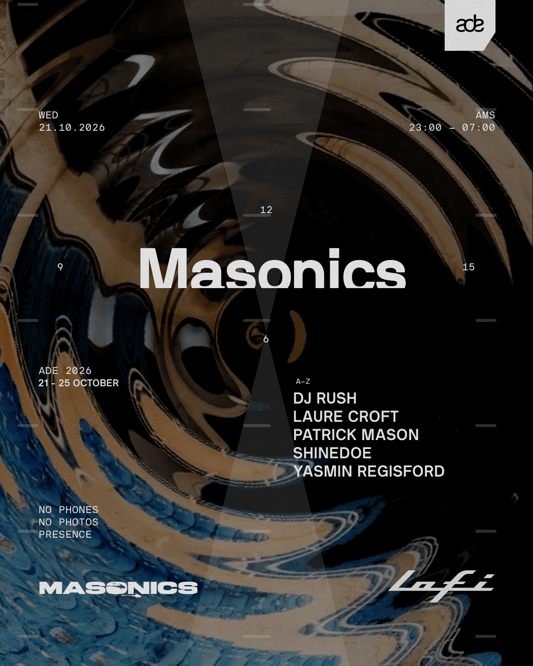 ADE - Patrick Mason pres MASONICS