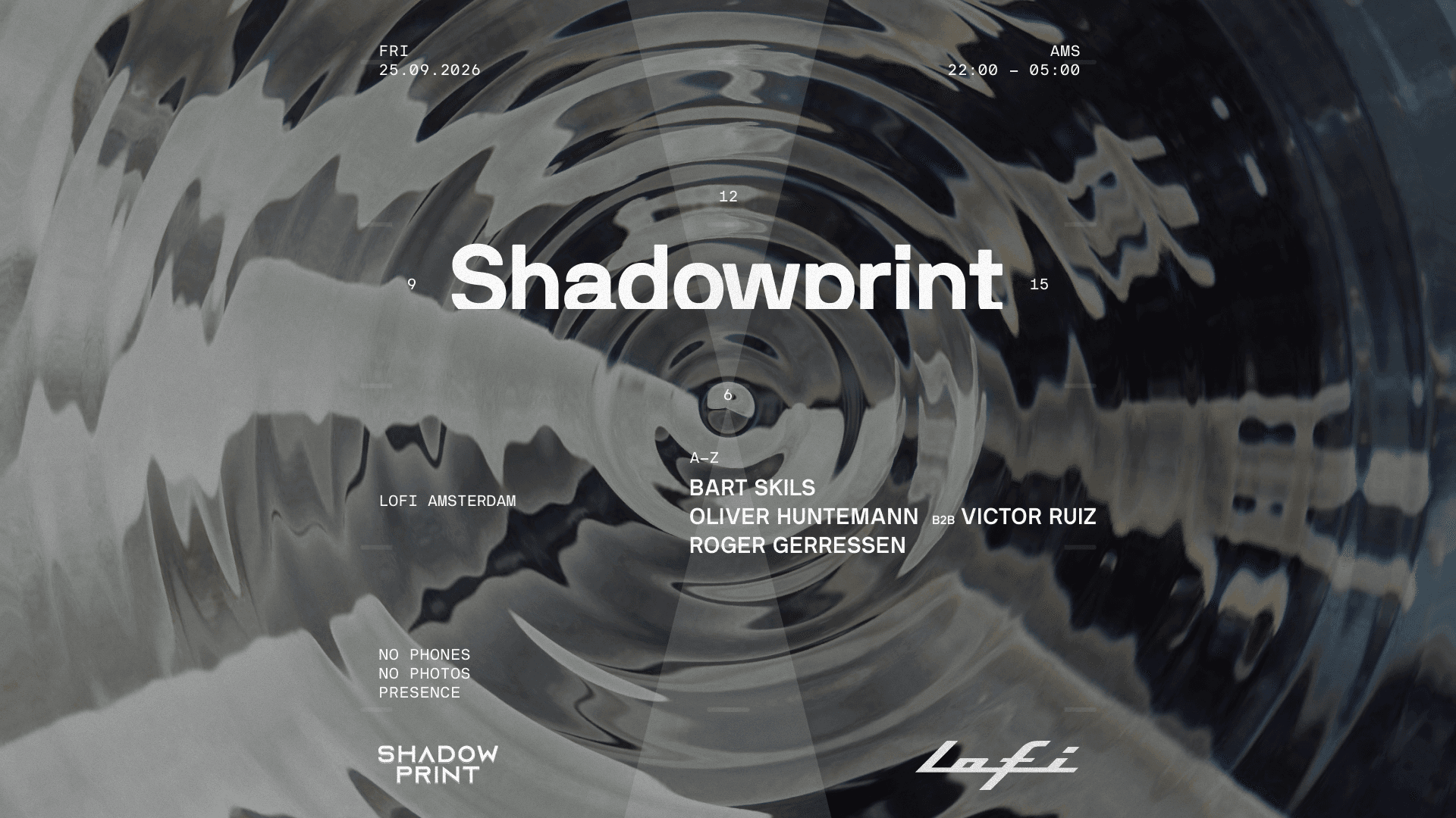 Shadowprint with Bart Skils, Oliver Huntemann, Victor Ruiz, Roger Gerressen