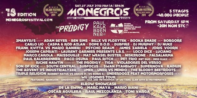 Monegros Desert Festival 2012