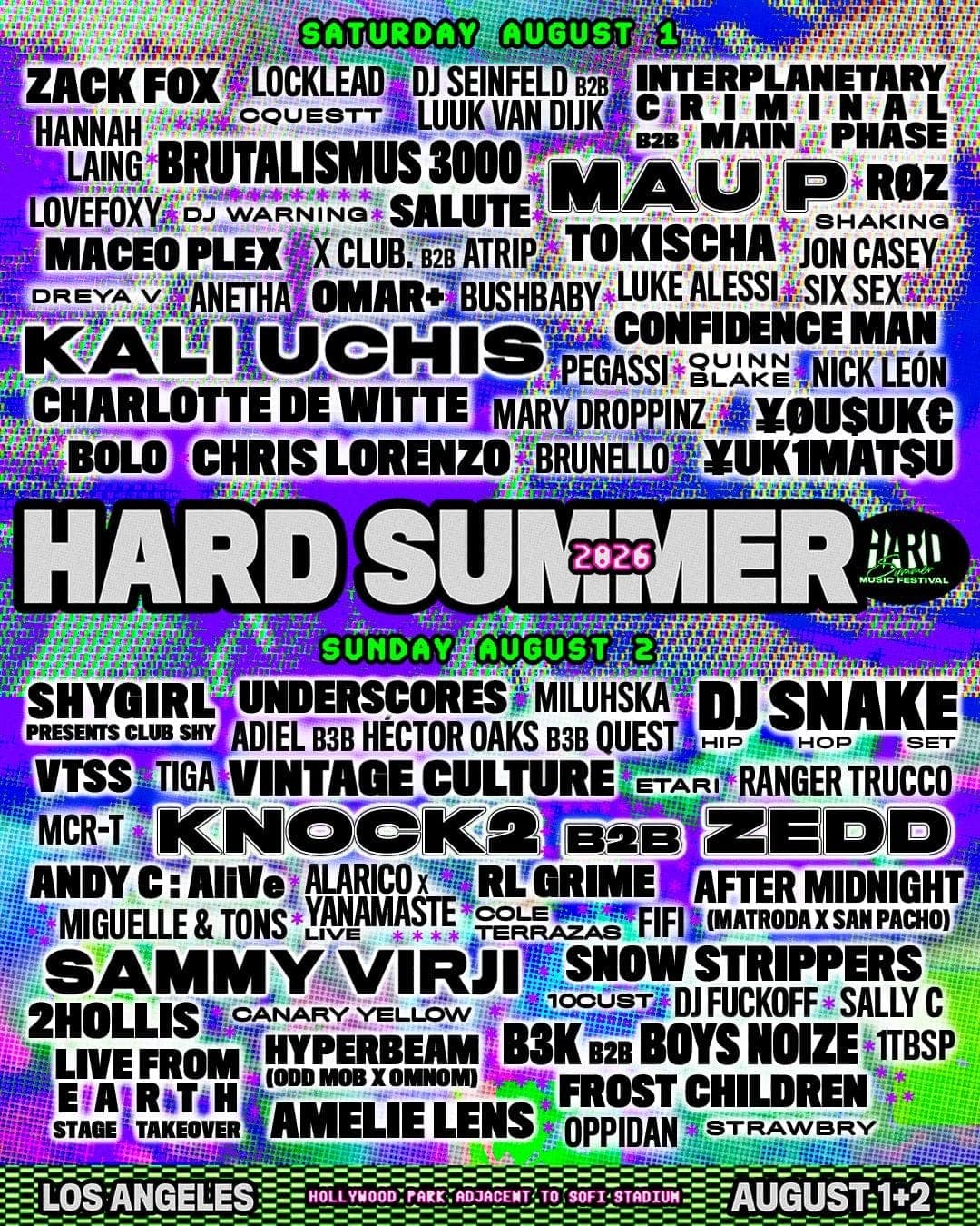Hard Summer 2026
