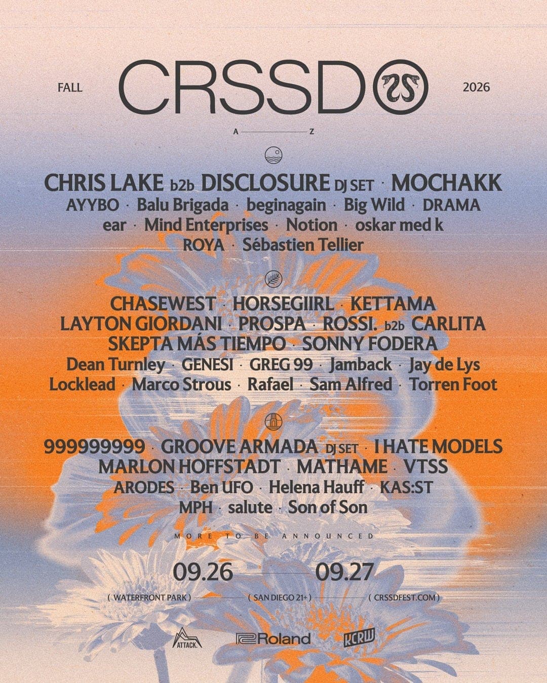 CRSSD ‡ Festival Fall