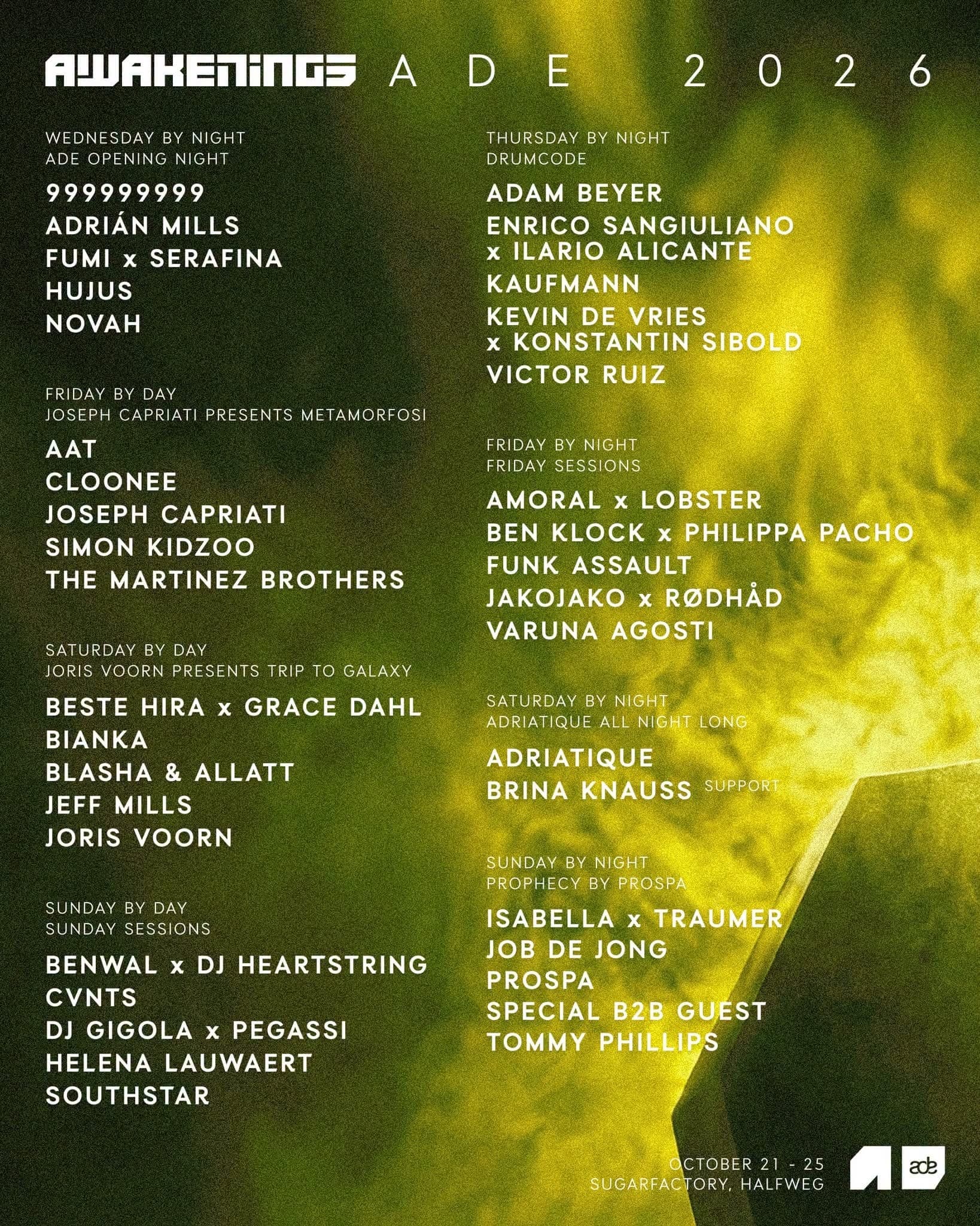 Amsterdam Dance Event 2026