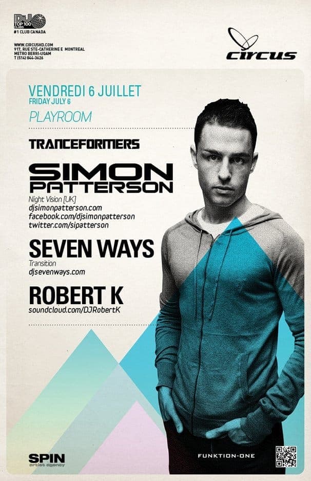 Simon Patterson, Seven Ways & Robert K