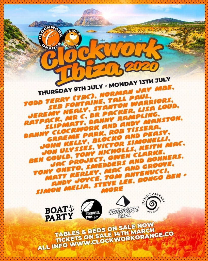Clockwork Orange Weekender 2020