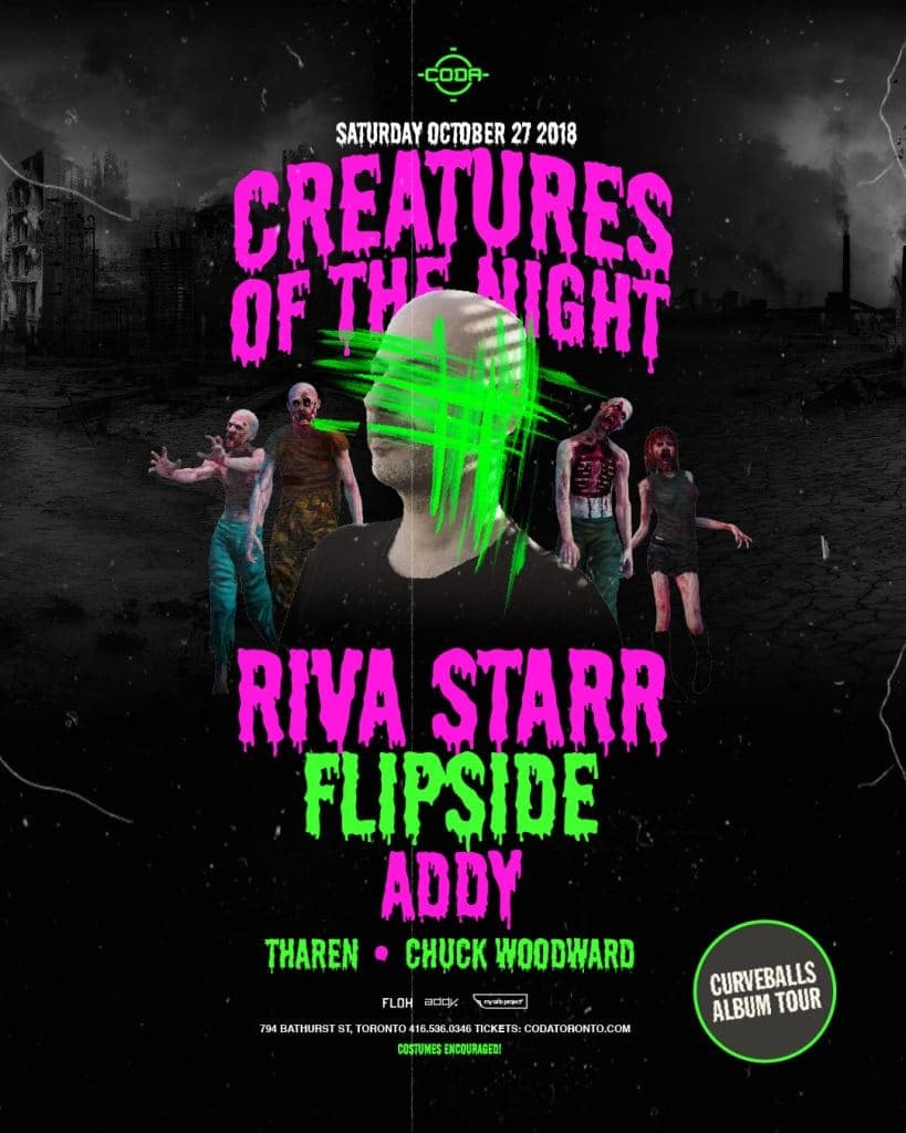 Creatures of the Night with Riva Starr