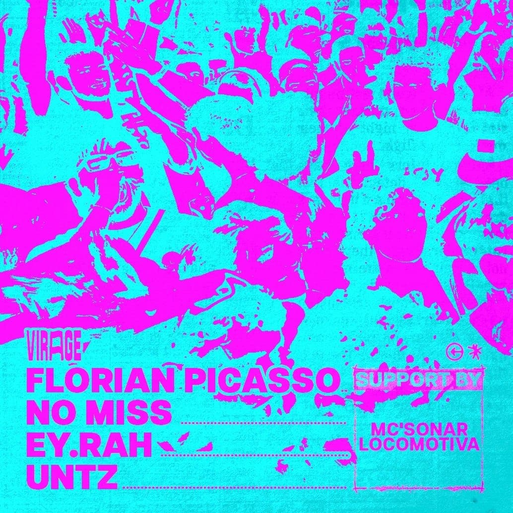 LE VIRAGE DU MERCREDI X UNTZ: FLORIAN PICASSO, EY.RAH & MORE