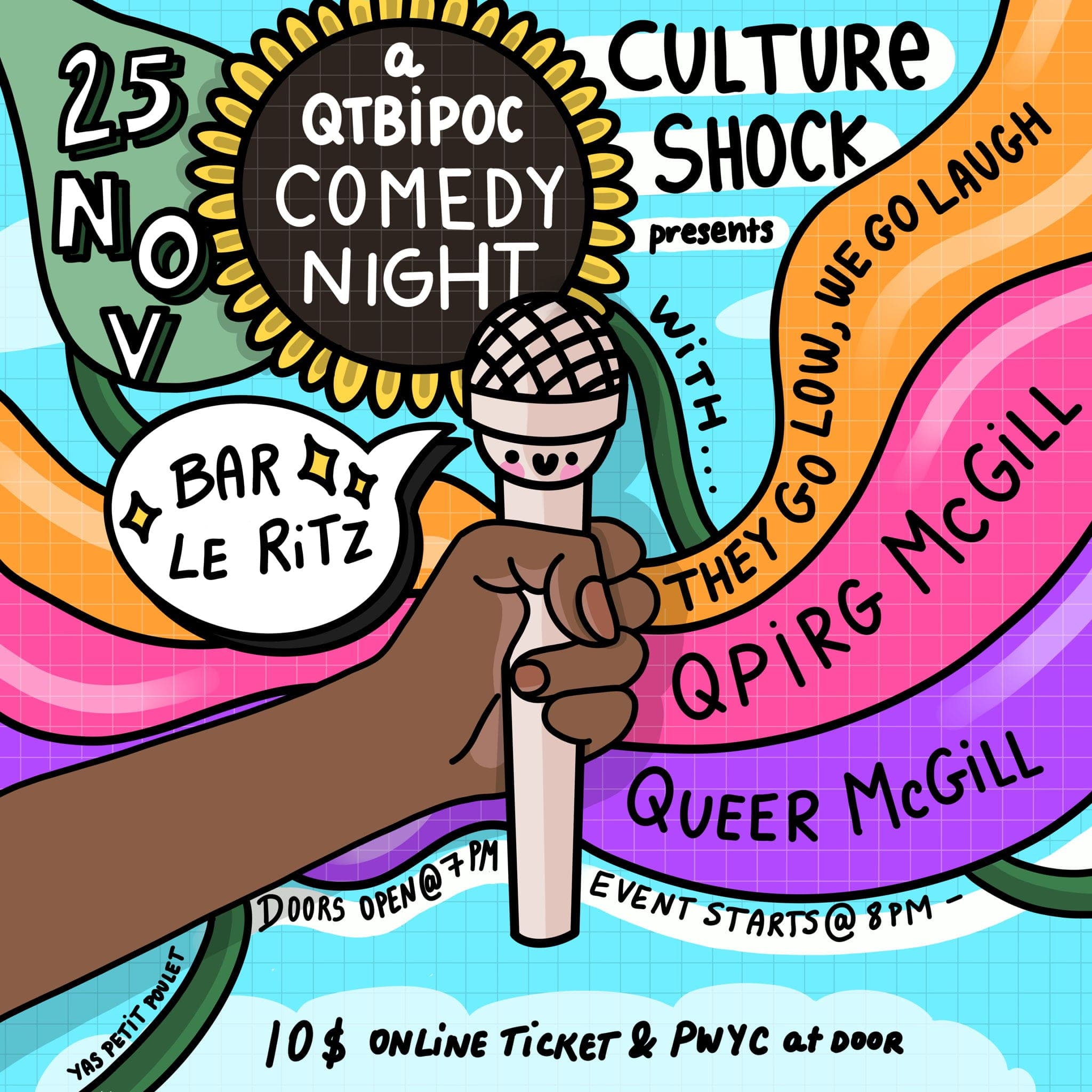 Culture Shock presents: a QTBIPOC Comedy Night