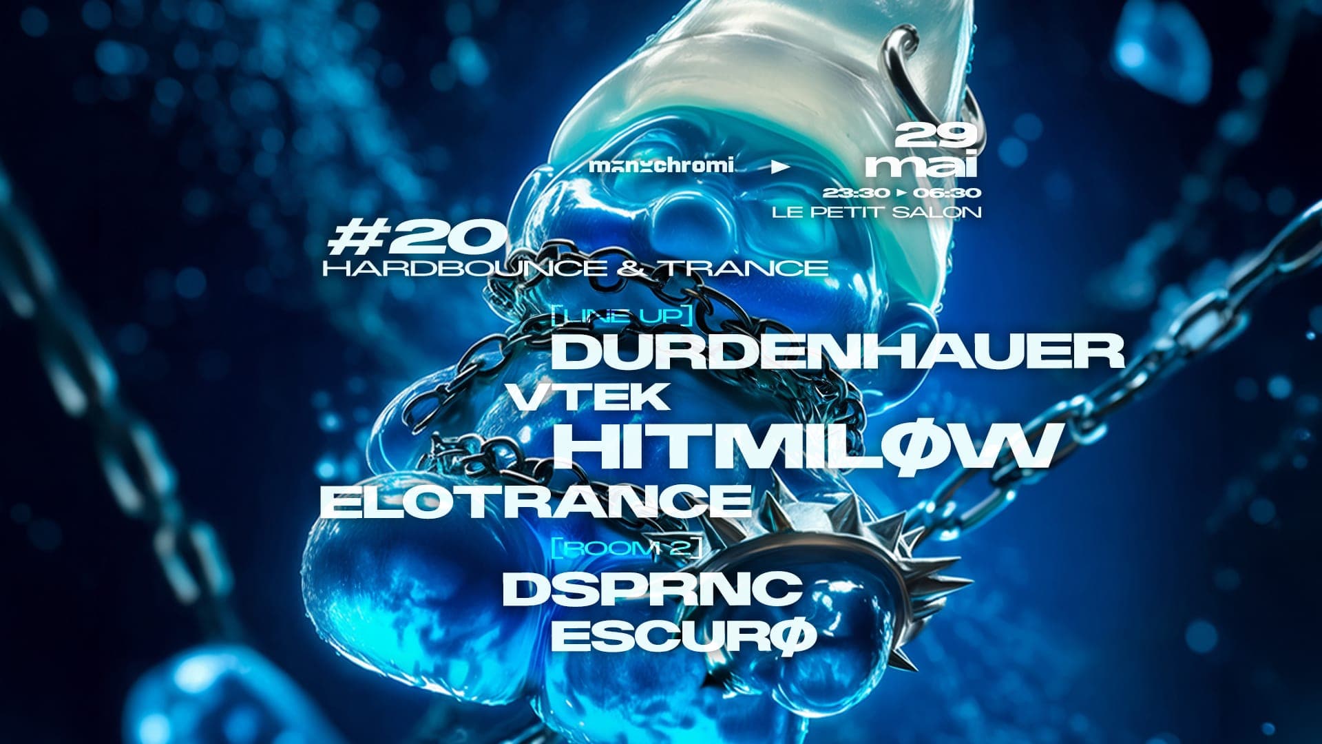 Monochromi#20 : Hitmiløw, Durdenhauer, Elotrance & More