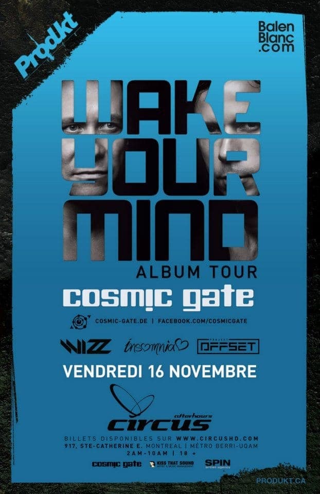 Cosmic Gate - Wizz - Insomnia - Project Offset