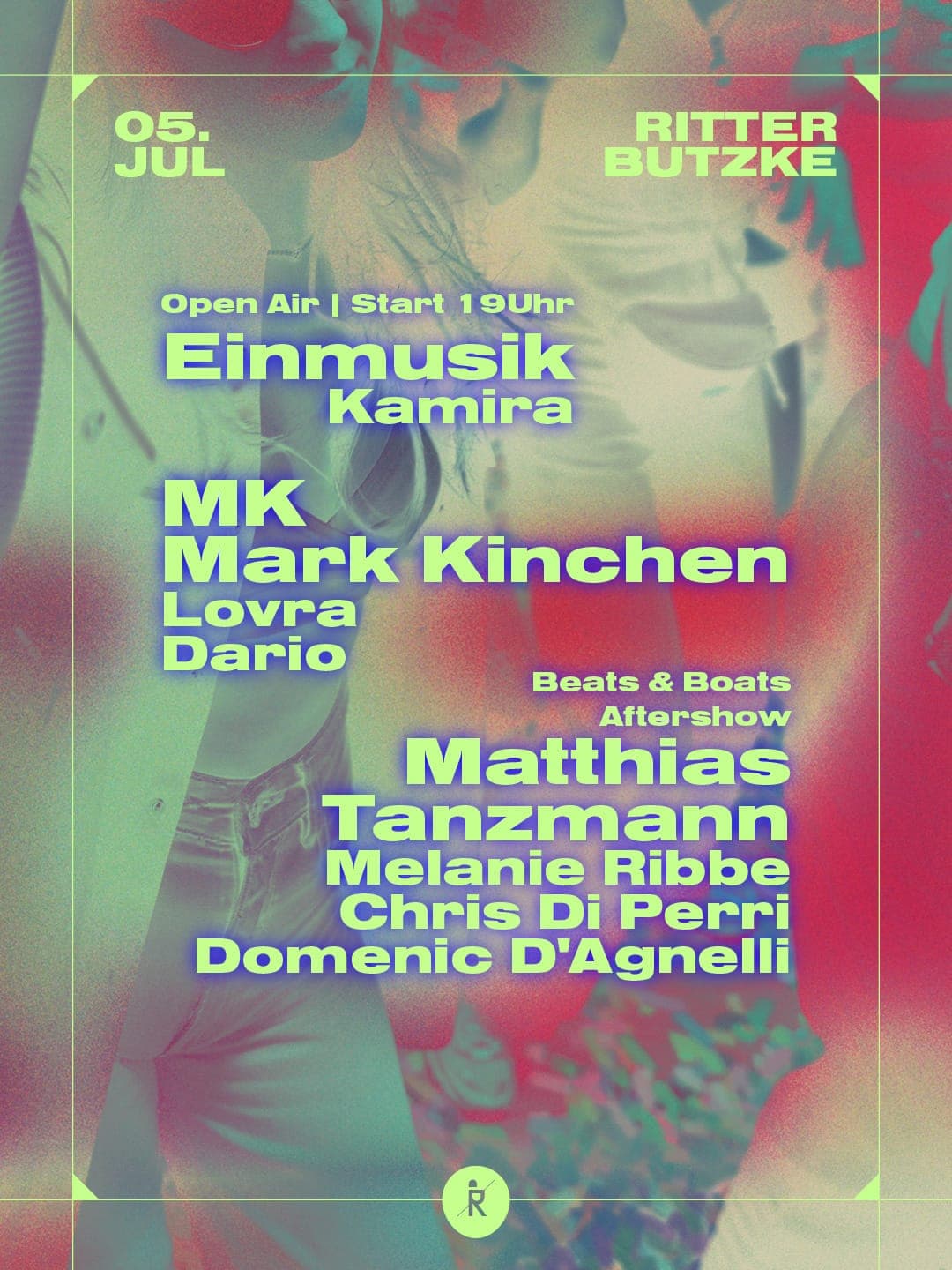 MK - Marc Kinchen, Einmusik, Matthias Tanzmann, Melanie Ribbe (Open Air & Indoor)