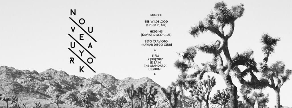 Nouveau York X Kaviar Disco Club Sunset
