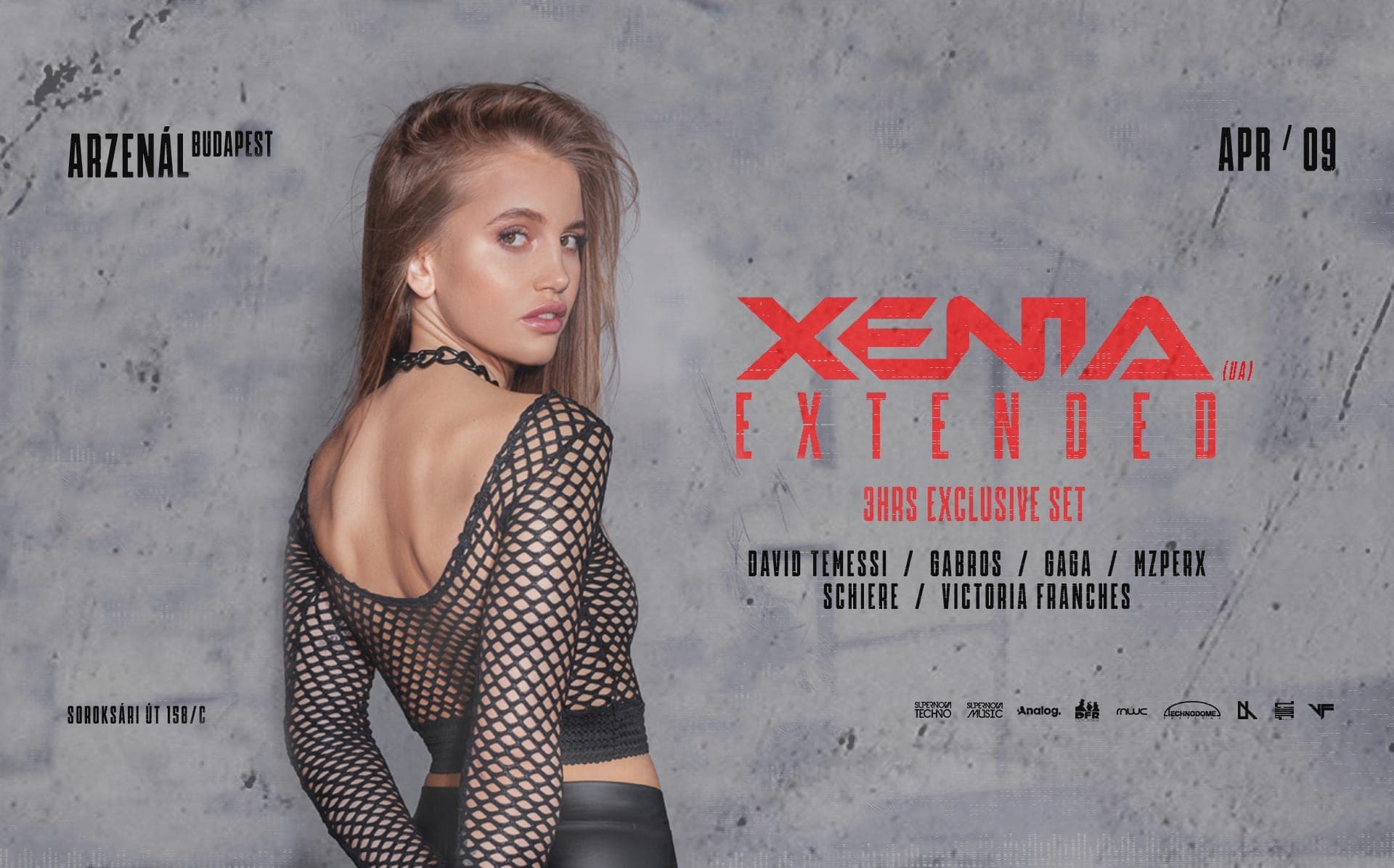 Supernova Techno pres. Xenia EXTENDED (3hrs exclusive set)
