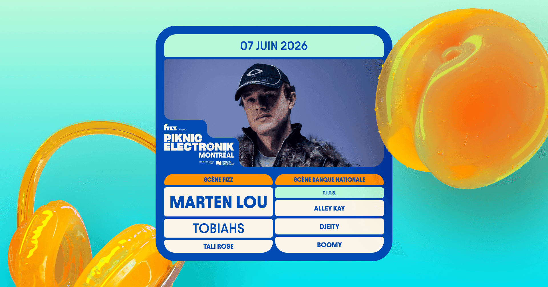 Piknic Électronik MTL #4: Marten Lou, Tobiahs / T.I.T.S