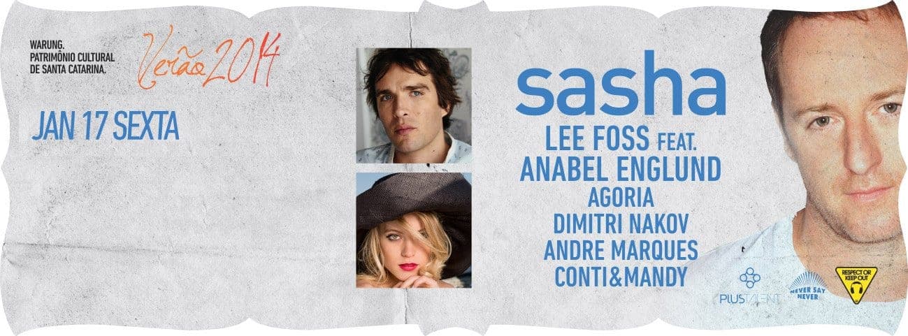 Sasha, Lee Foss, Agoria, Dimitri Nakov