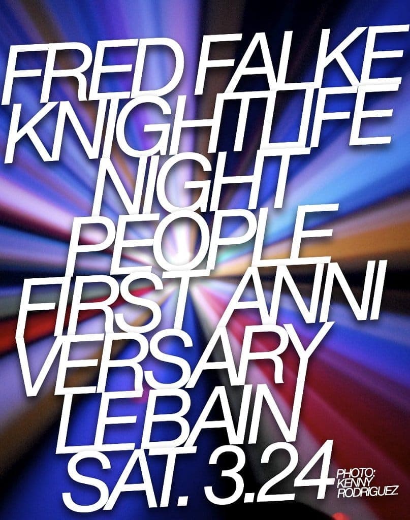 Le Bain presents Night People First Anniversary