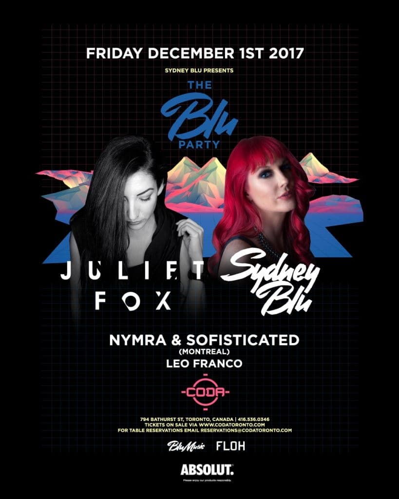 The Blu Party with Juliet Fox