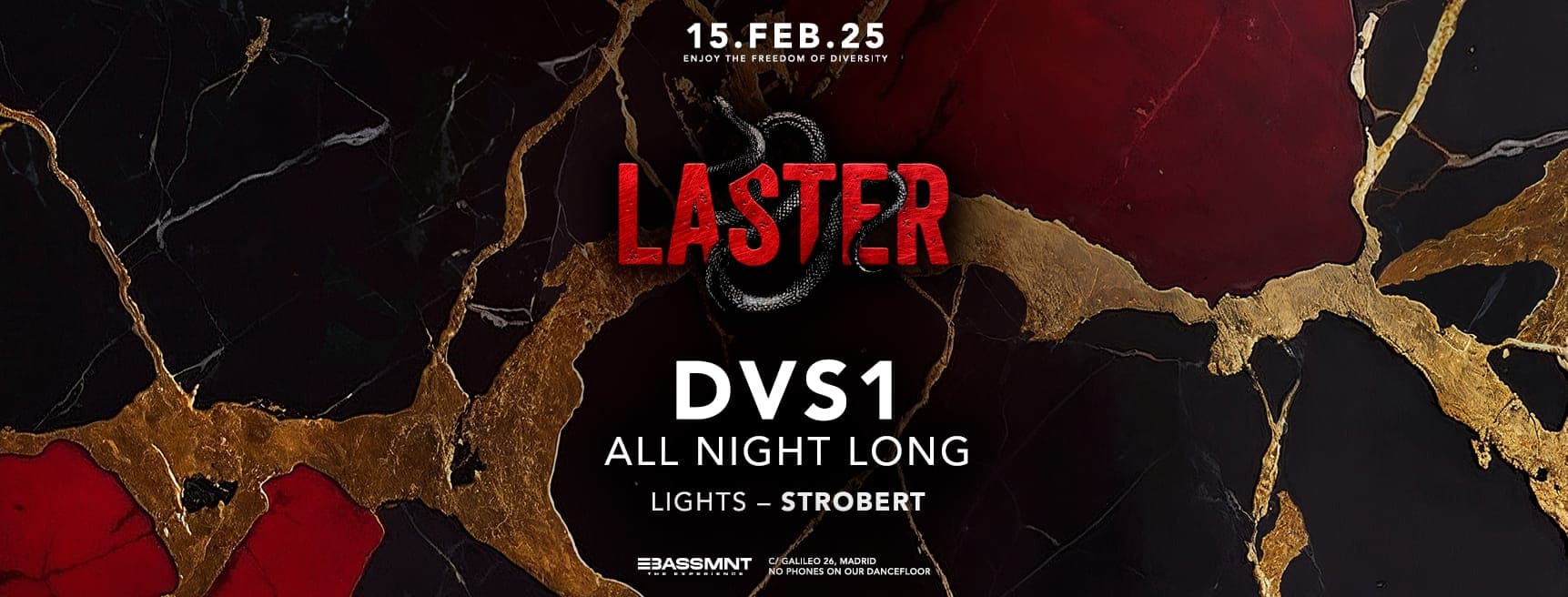 Laster Club vol. LXXII - DVS1 All Night Long - Lights by Strobert