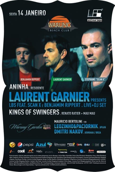 Laurent Garnier presents Live Booth Sessions - L.B.S