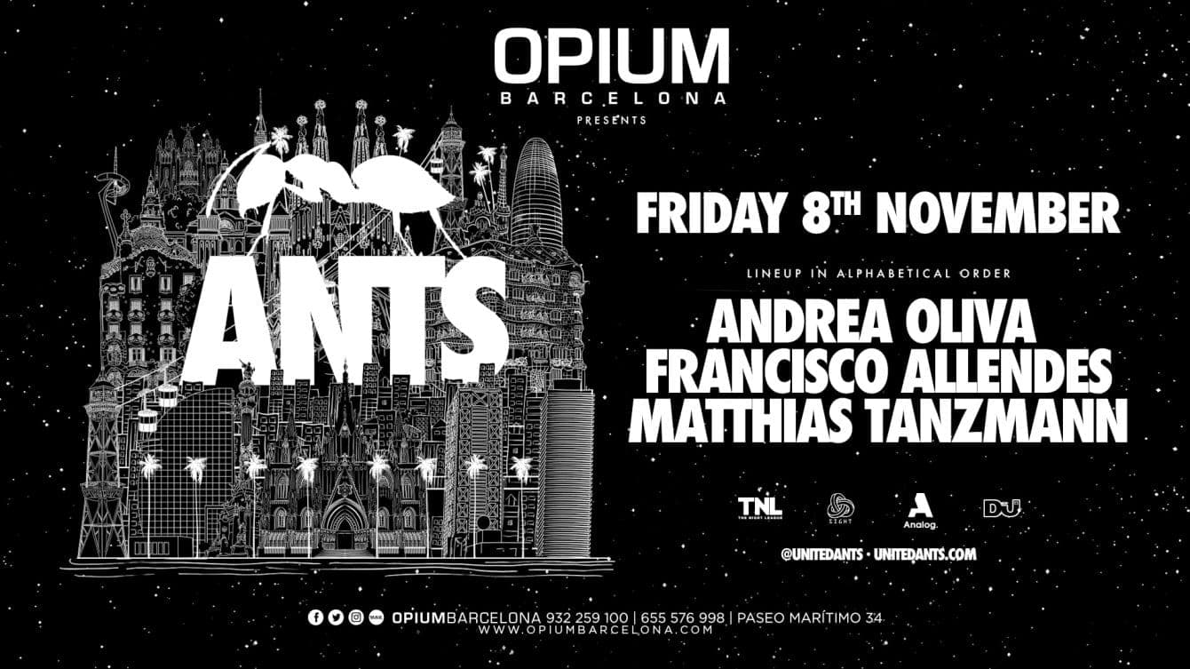 Ants Pres. Andrea Oliva, Francisco Allendes & Matthias Tanzmann