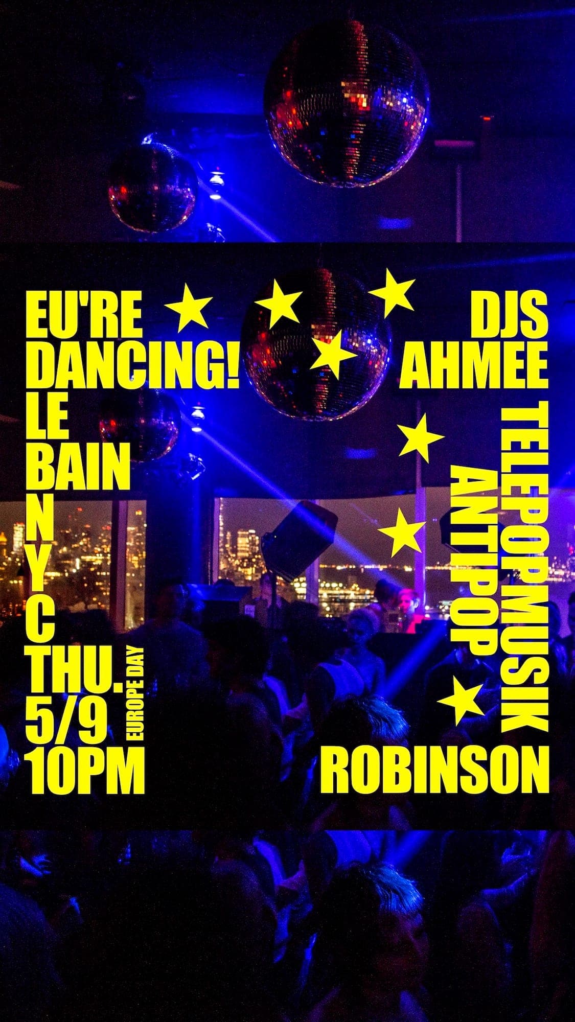Eu're Dancing with Antipop Telepopmusik, Ahmee & Robinson
