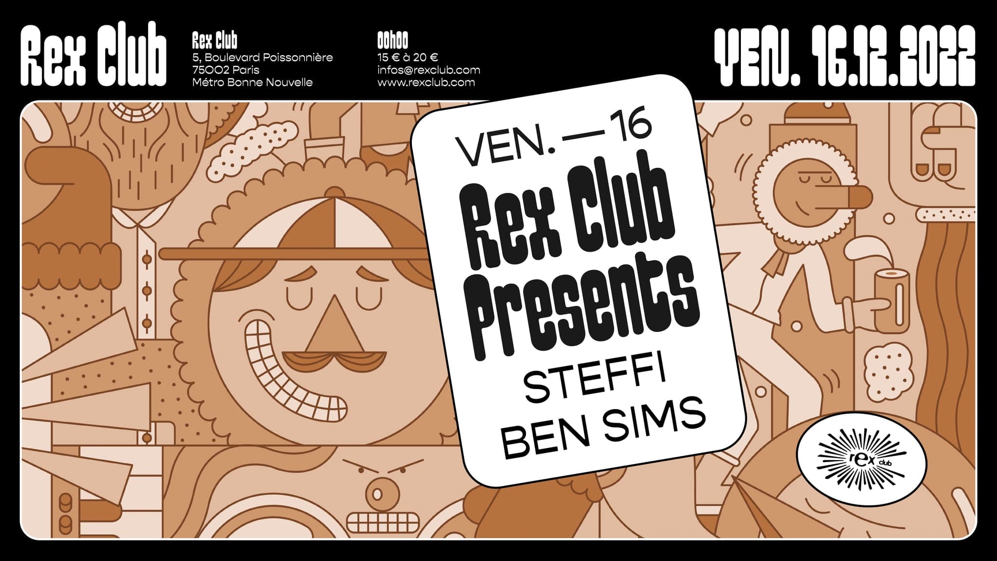 Rex Club presents: Steffi, Ben Sims