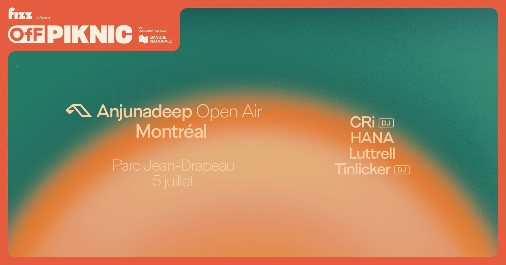Anjunadeep au Parc Jean-Drapeau