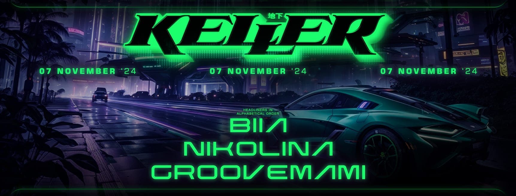 KELLER HARD CLUB 018: BIIA, Nikolina & Groovemami