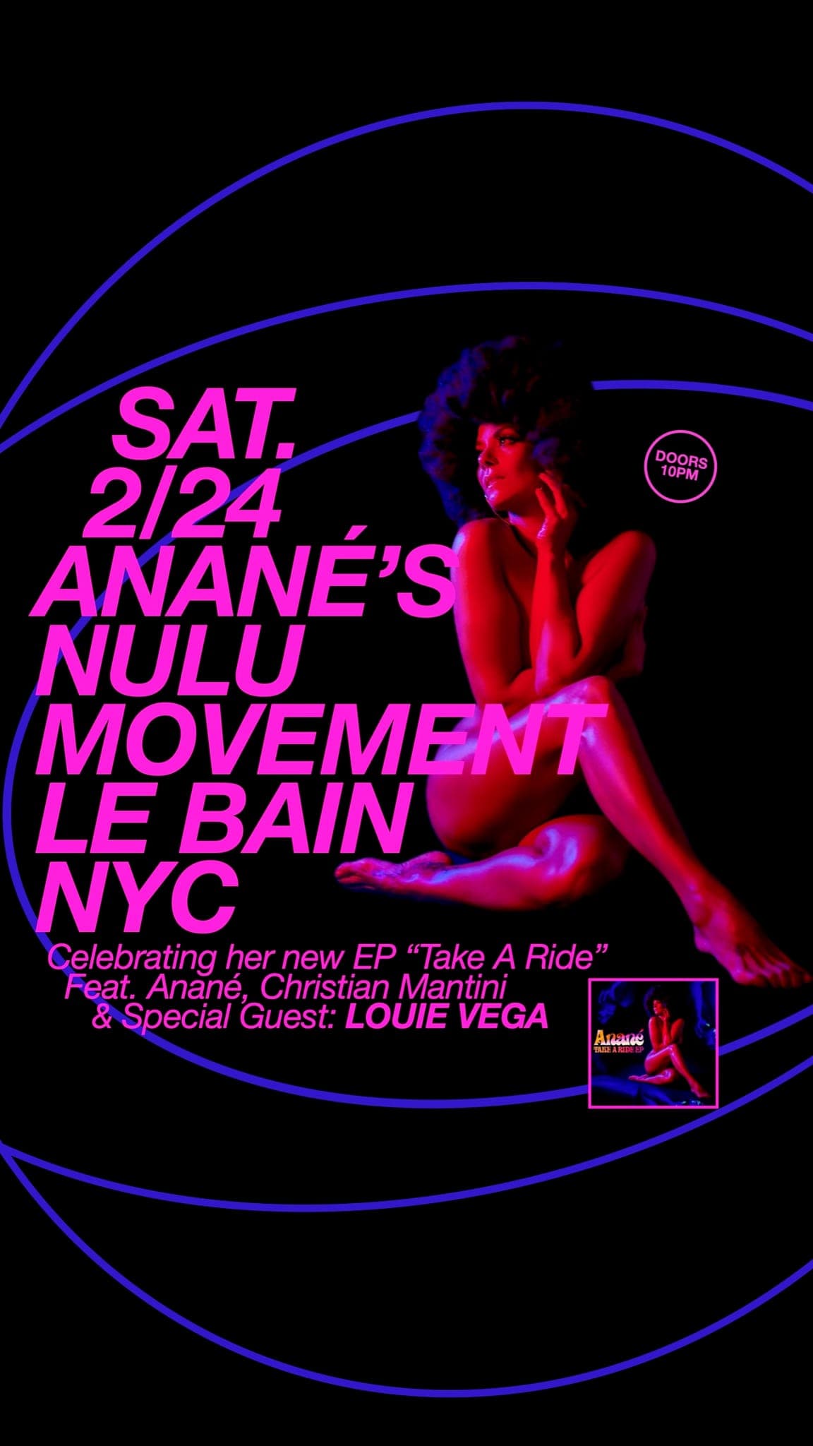 Anané's Nulu Movement with special guest Louie Vega