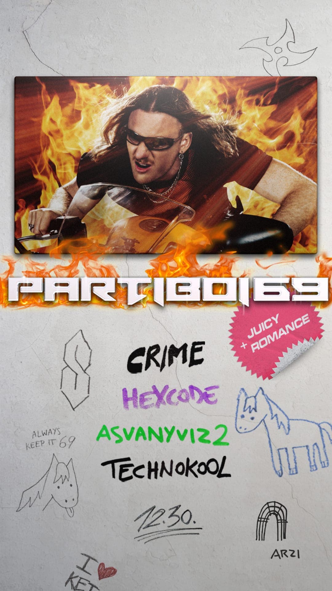 Crime x Arzenál with Partiboi69, Juicy Romance