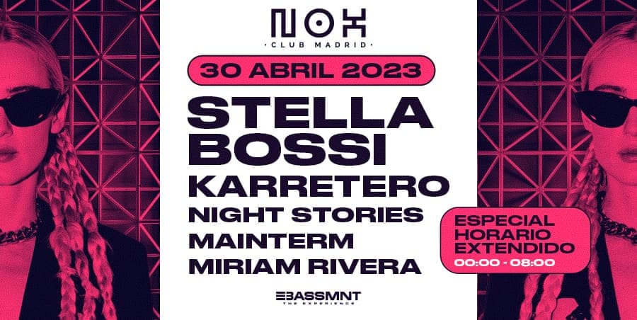 Nox Club Madrid: STELLA BOSSI