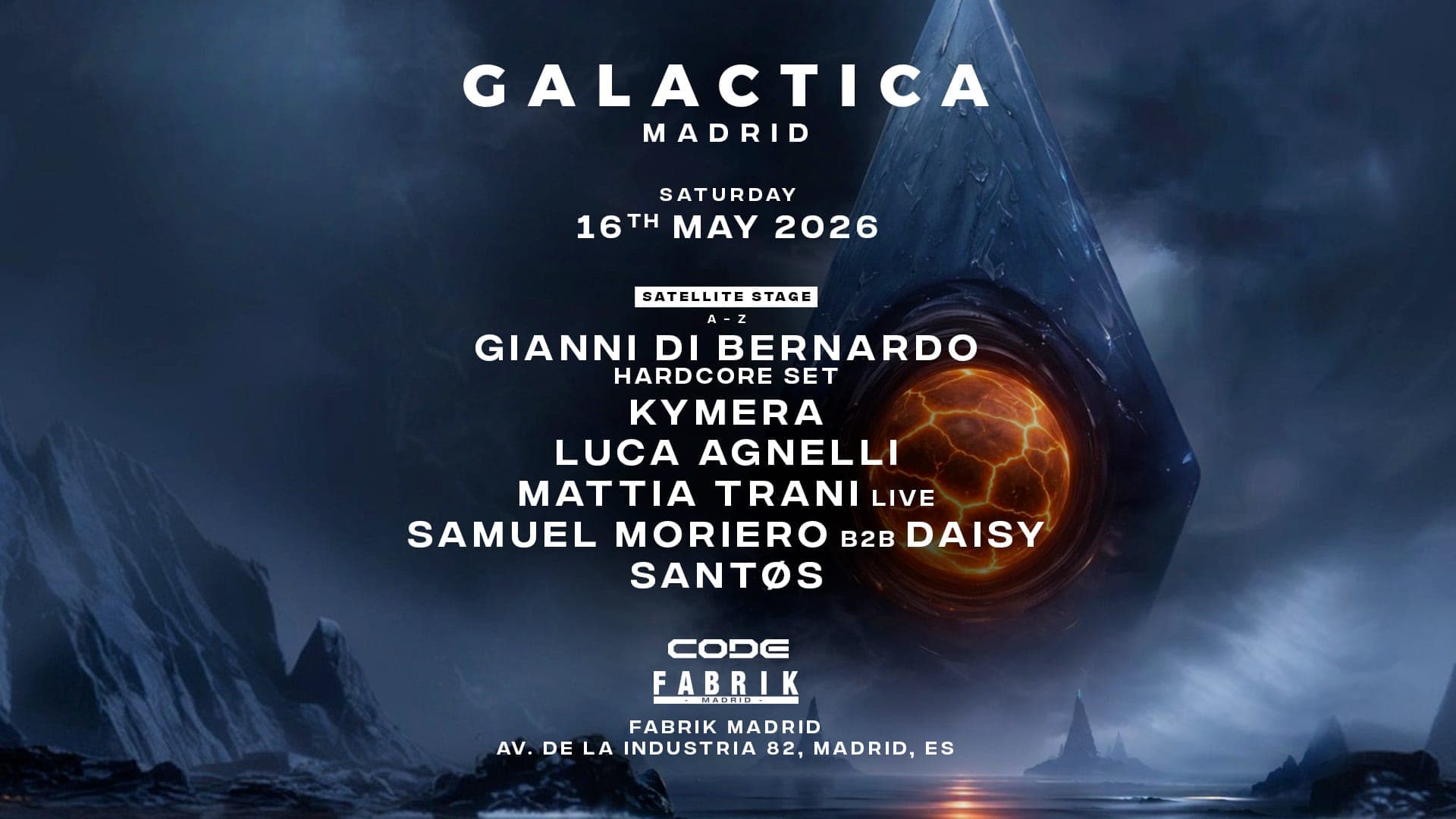 Galactica Madrid with Luca Agnelli, Mattia Trani live, SAMUEL MORIERO b2b Daisy-it
