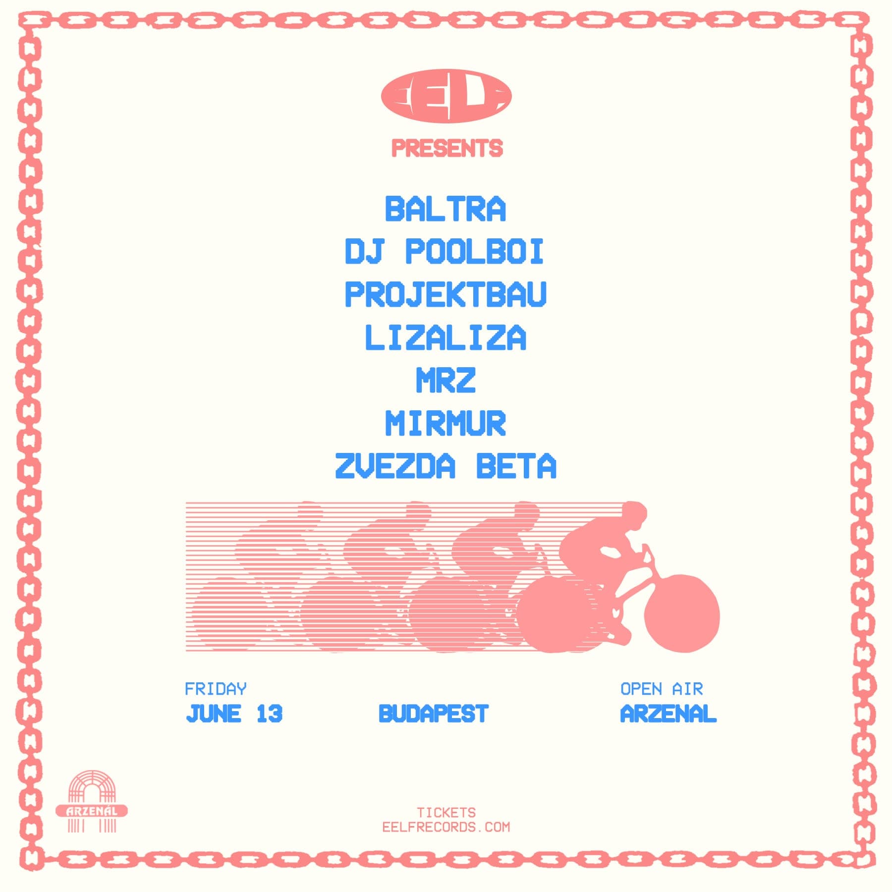 EELF Presents Budapest: Baltra (NYC) dj poolboi (Berlin), Projektbau, lilzaliza, MRZ