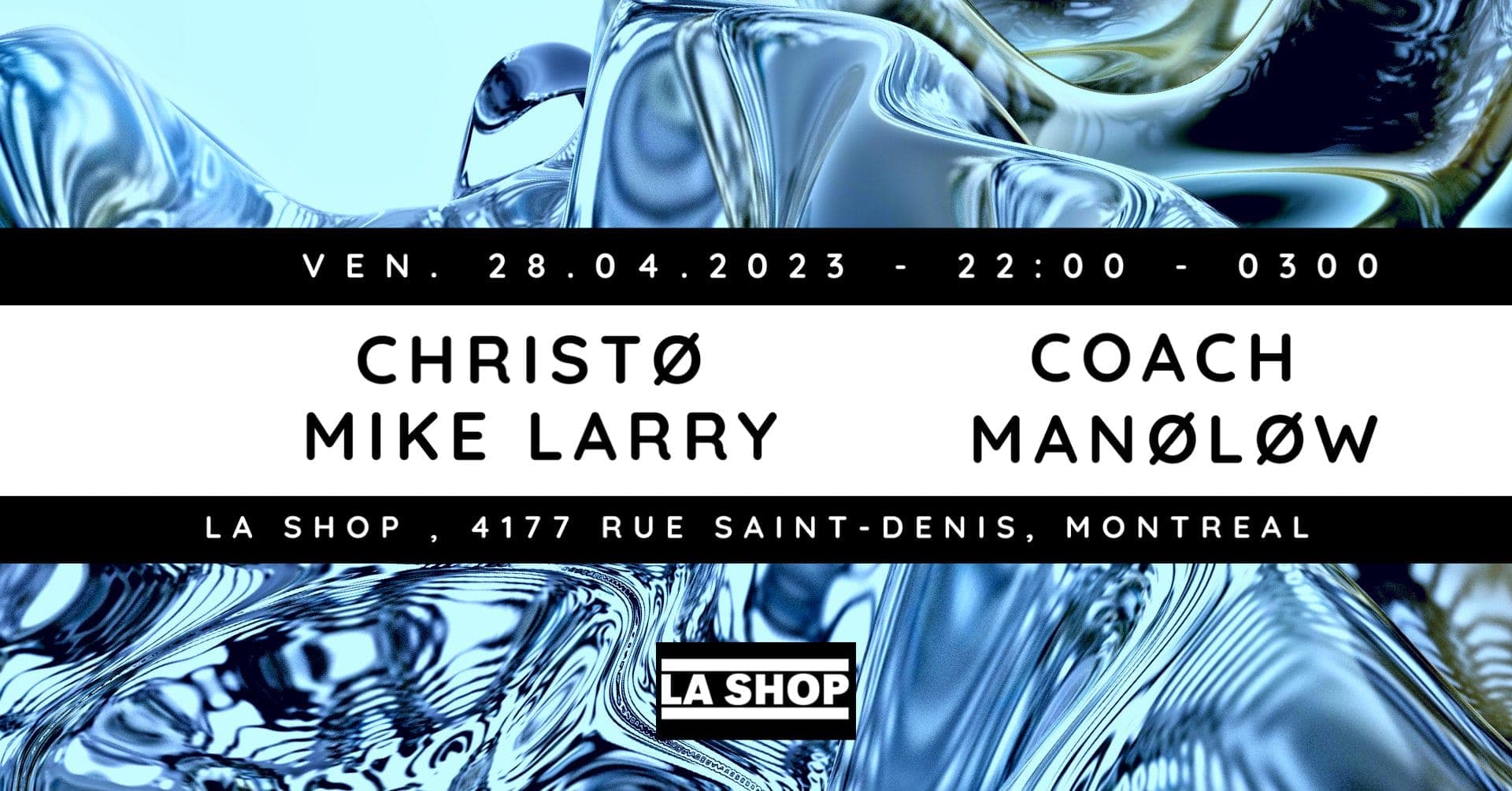 Mike Larry x Manøløw x Christø x Coach