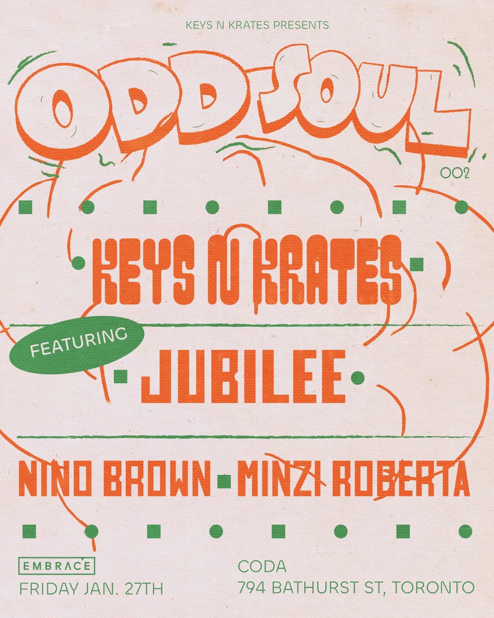 Embrace presents Odd Soul with Keys N Krates