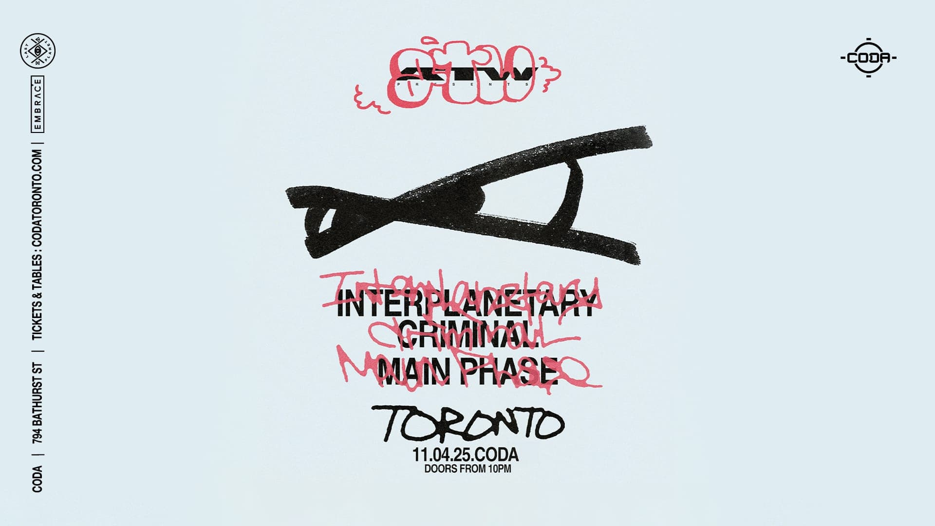 Interplanetary Criminal & Main Phase