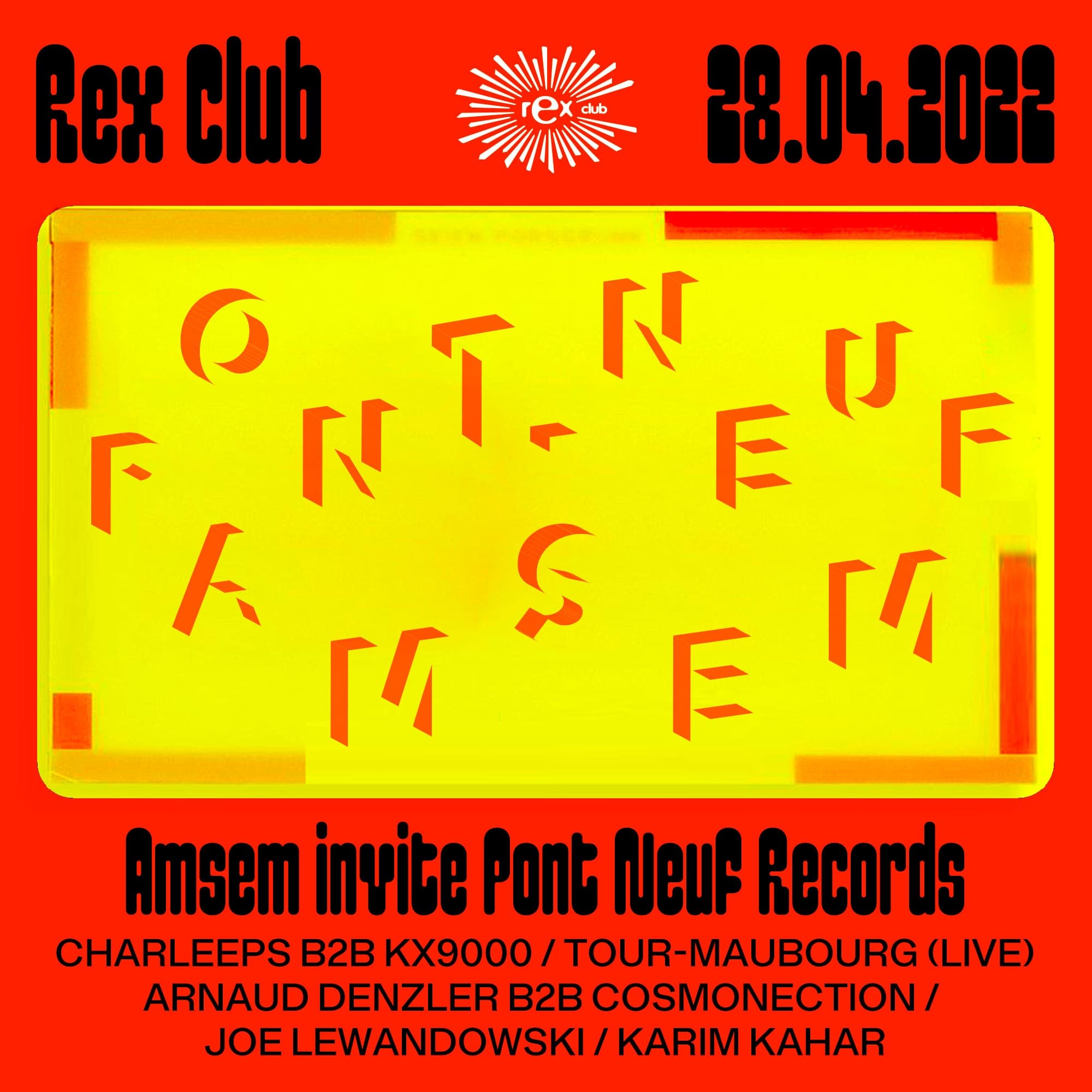 Amsem invite Pont Neuf Records