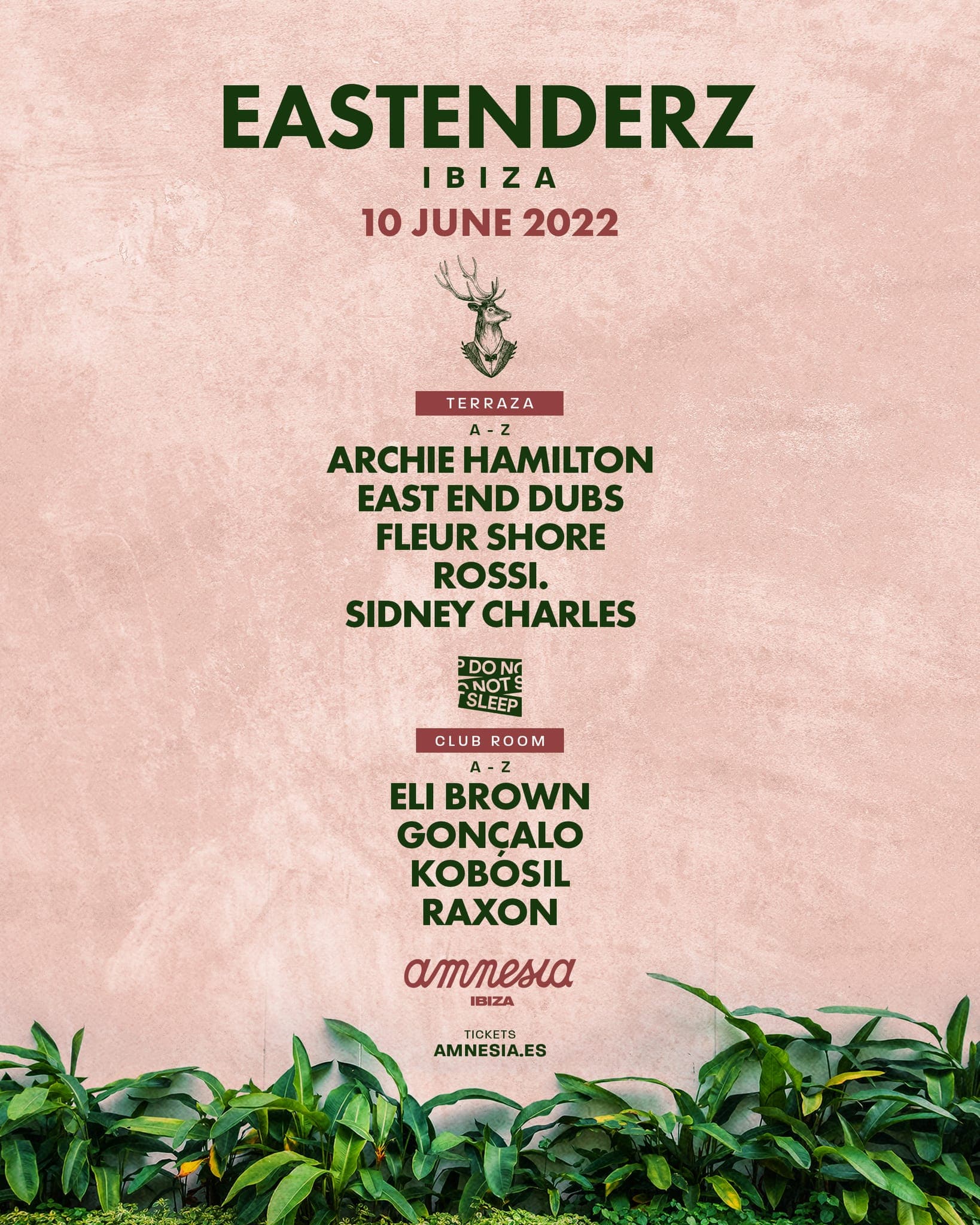 Eastenderz at Amnesia