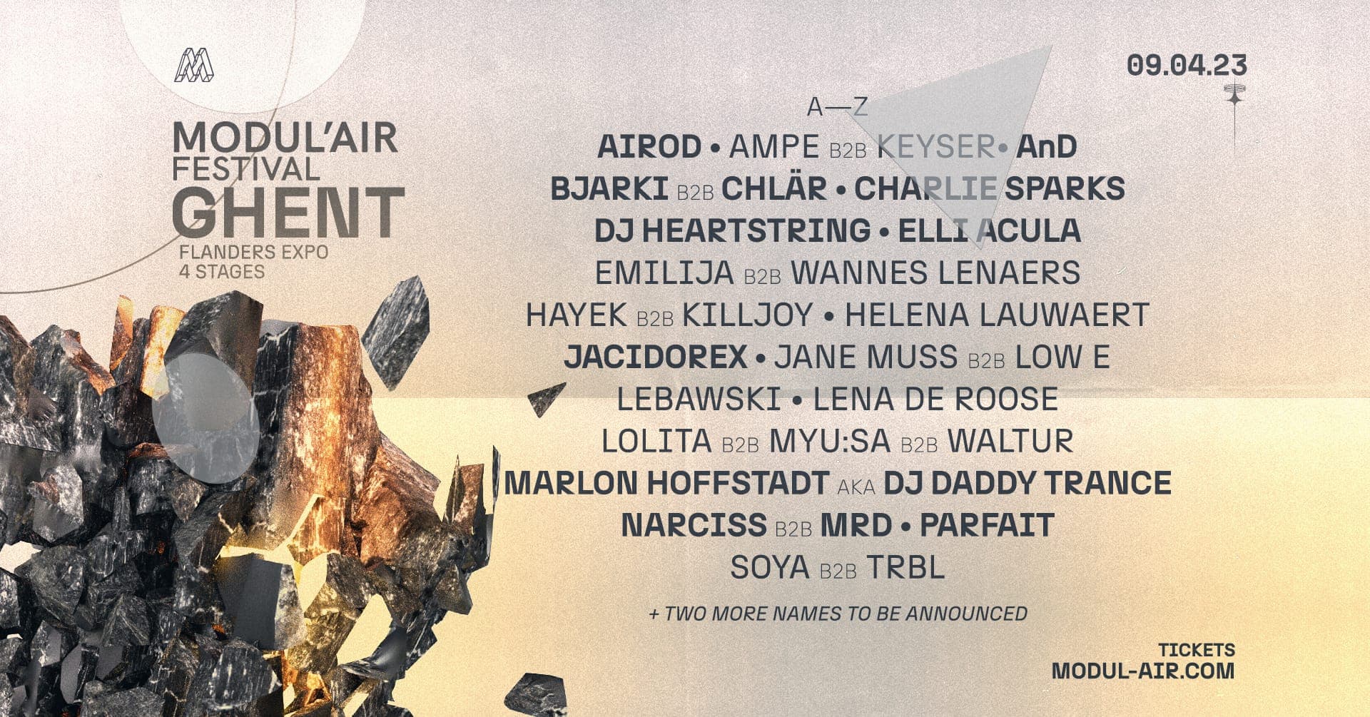 MODUL'AIR presents a day into night rave