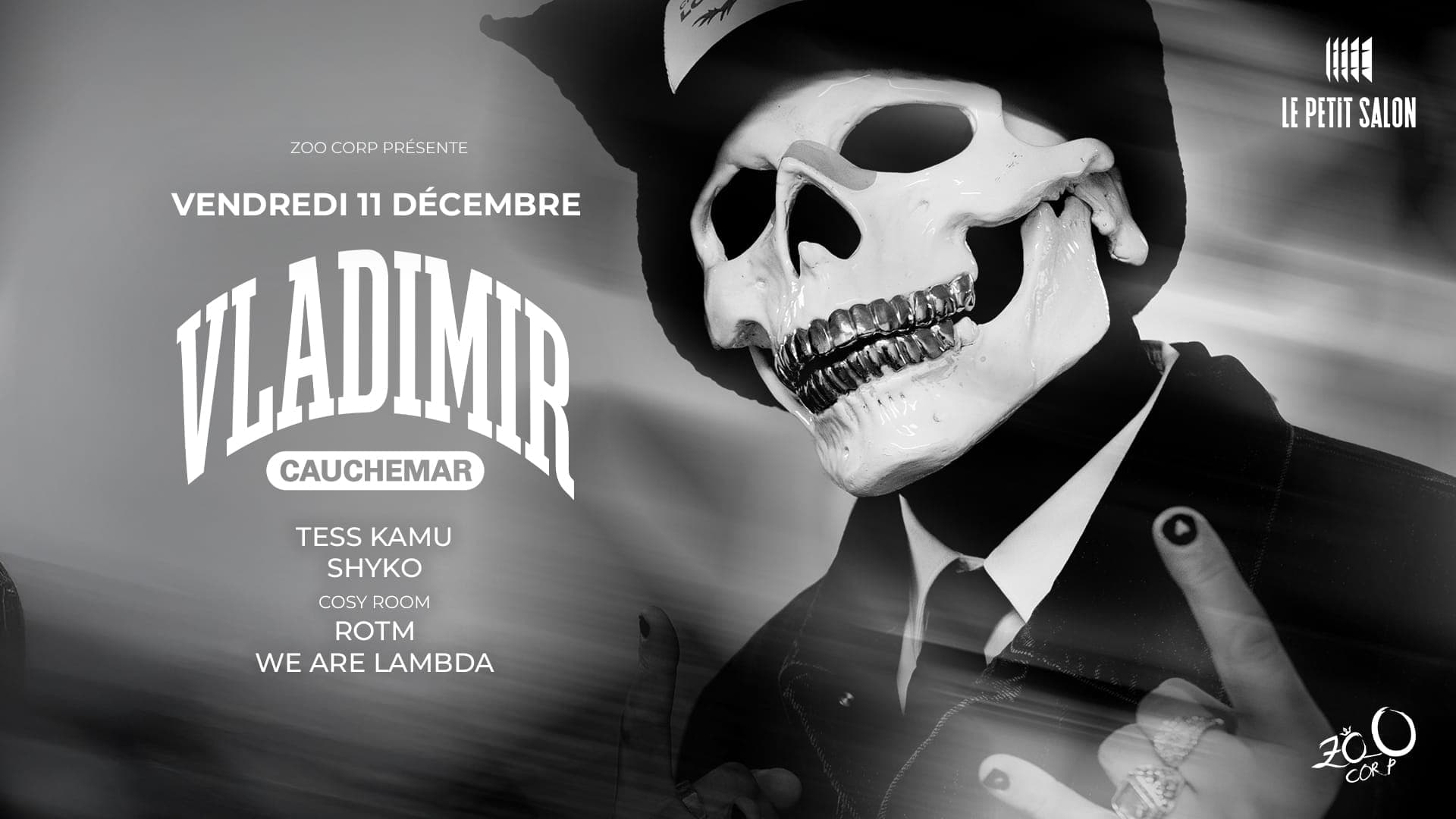 Vladimir Cauchemar, Tess Kamu, Shyko & More