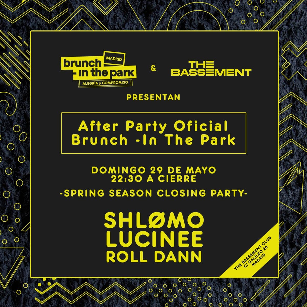 After Oficial Brunch -In the Park - SPRING SEASON CLOSING PARTY -