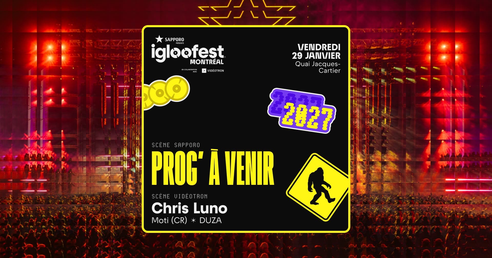Igloofest MTL #8: Prog' à venir / Chris Luno