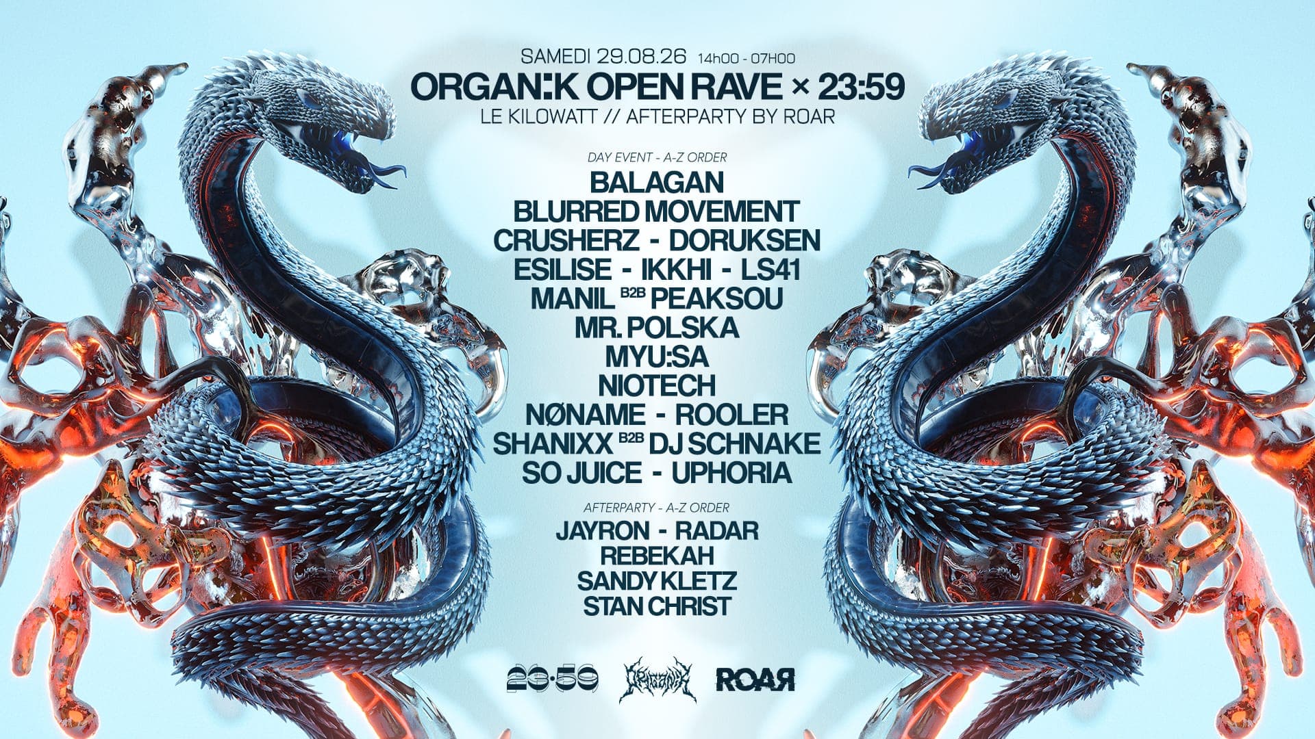 Organïk Open Rave × 23:59