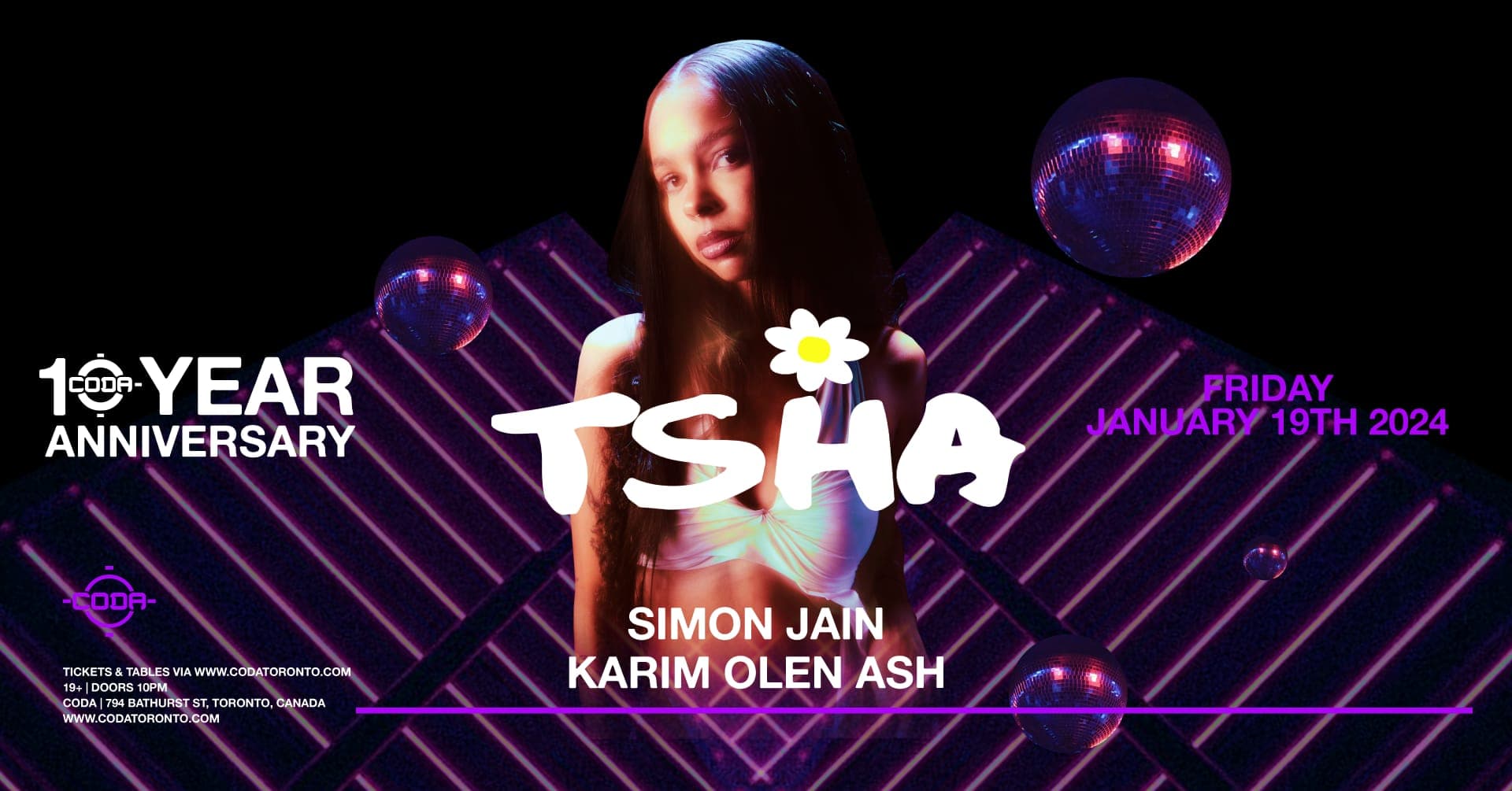 TSHA x CODA 10 YEAR