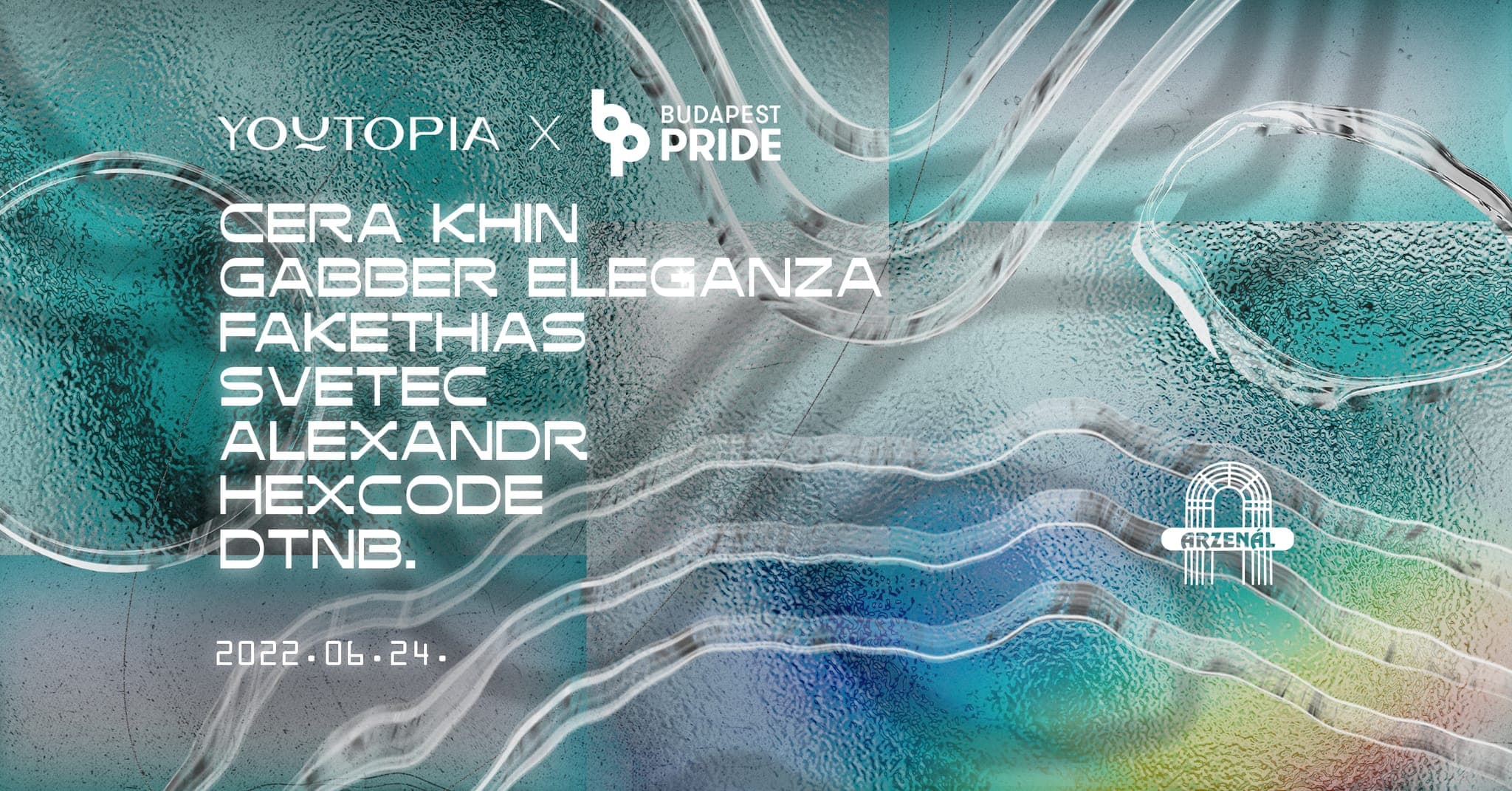 budapest pride opening party by youtopia ~ Cera Khin ~ Gabber Eleganza ~ Fakethias