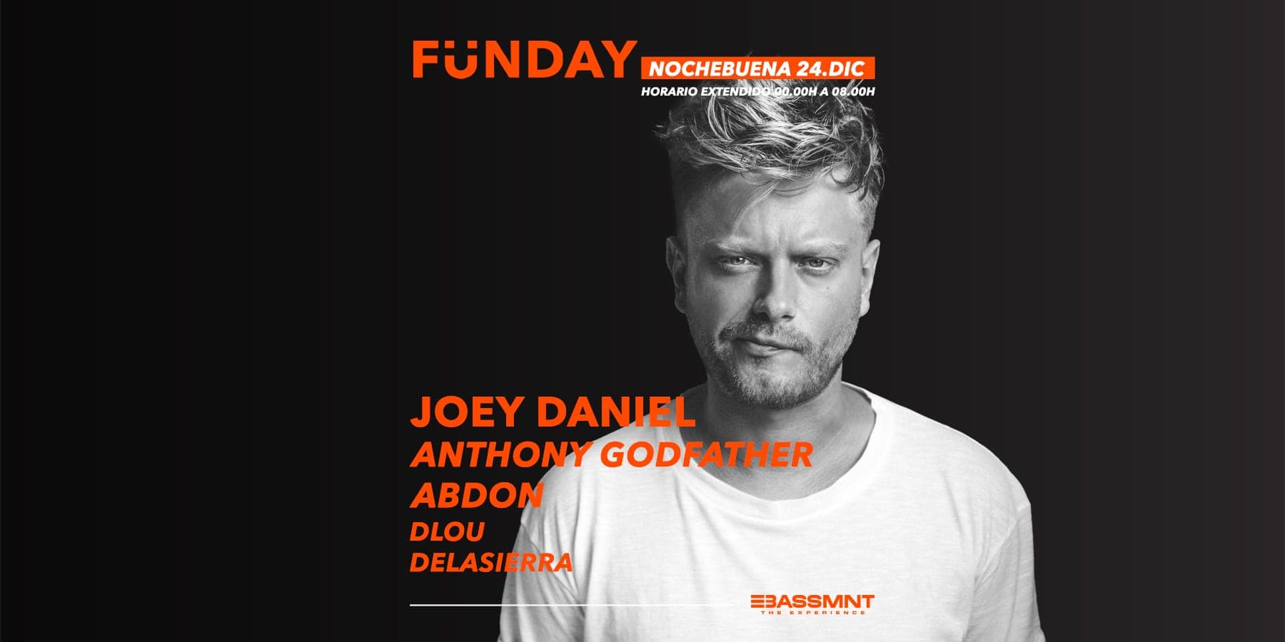 *LAST TICKETS* // FÜNDAY CHRISTMAS EDITION w/ Joey Daniel + Anthony Godfather + Abdon