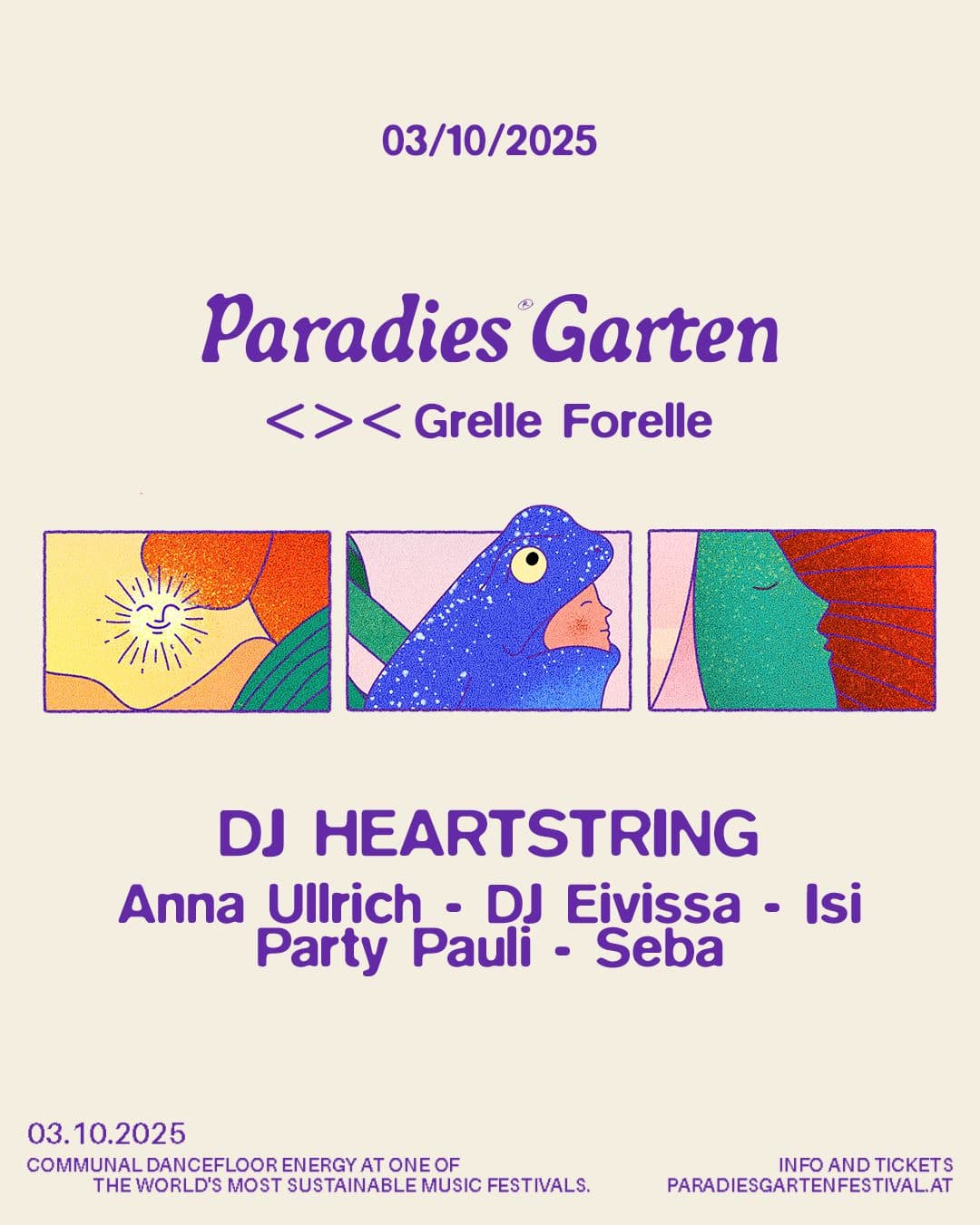 Paradies Garten with DJ Heartstring - Grelle Forelle <