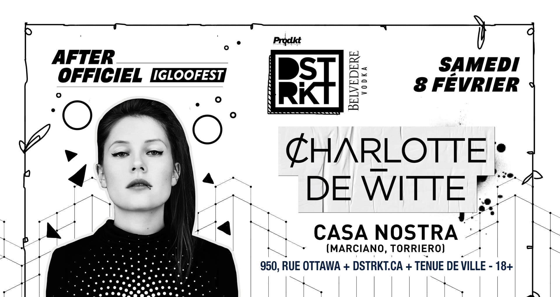 Charlotte de Witte ‣ Afterparty Igloofest Officiel | 2.8.2020